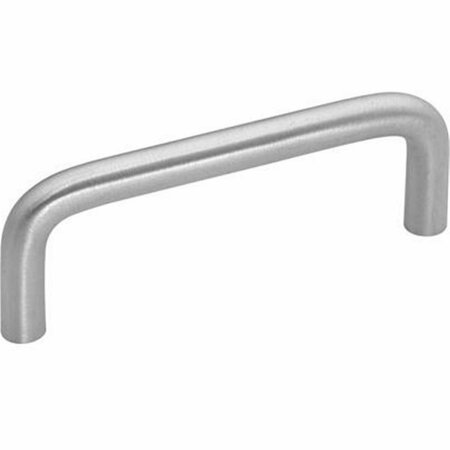 BELWITH PRODUCTS 3 in. Wire Pull - Satin Chrome BWPW353 26D